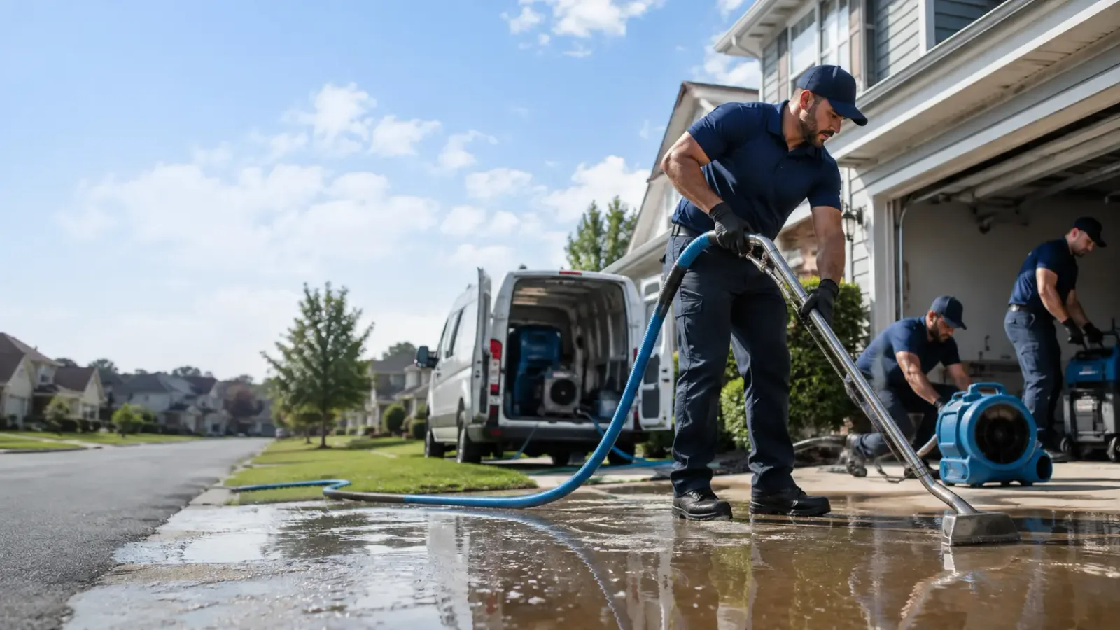 Flood Damage Restoration in South Milford, IN